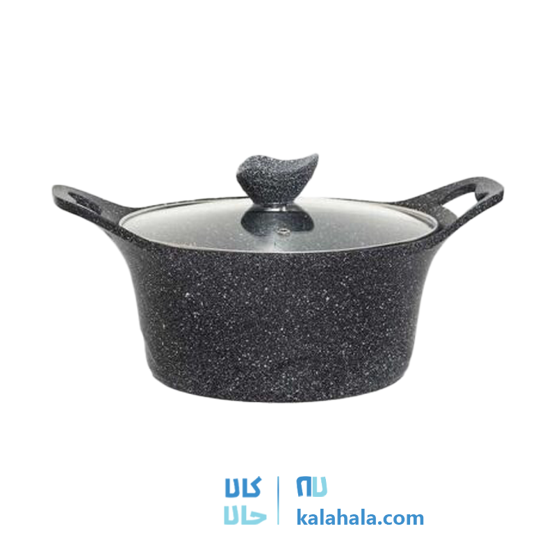 قابلمه درب دار پیلو سایز ۳4 زندگی مشکی