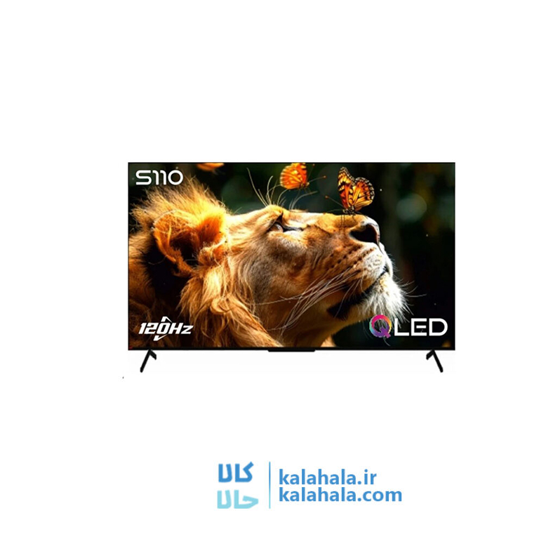 تلویزیون جی وی سی مدل S110 سایز ۵۵ اینچ QLED