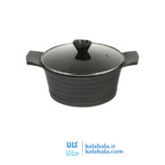 قابلمه دسینی ریخته گیری در شیشه مدل رجینا گرانیت سایز 20