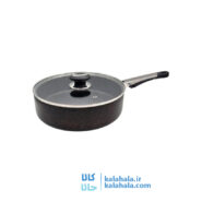 تابه تک دسته دسینی مدل جولیتا مشکی سایز 24